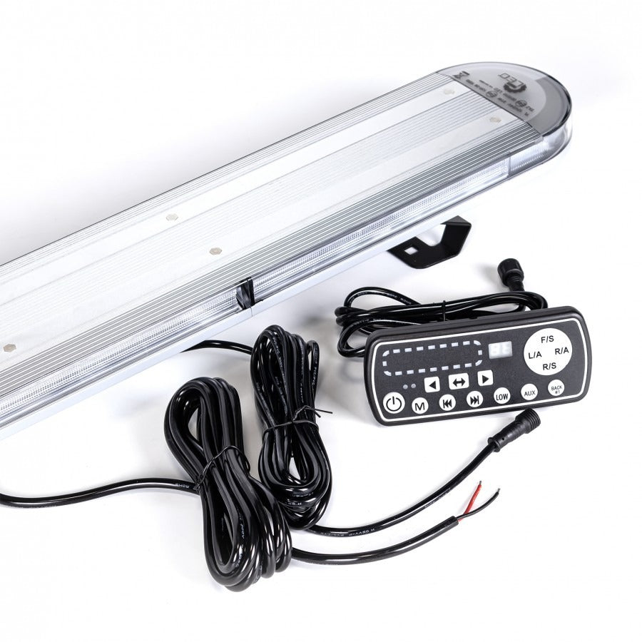 LED Dak Zwaailamp R10/R65 - 114Led – 897 × 200mm - Magneet LED Dak Zwaailamp R10/R65 - 114Led – 897 × 200mm - Magneet